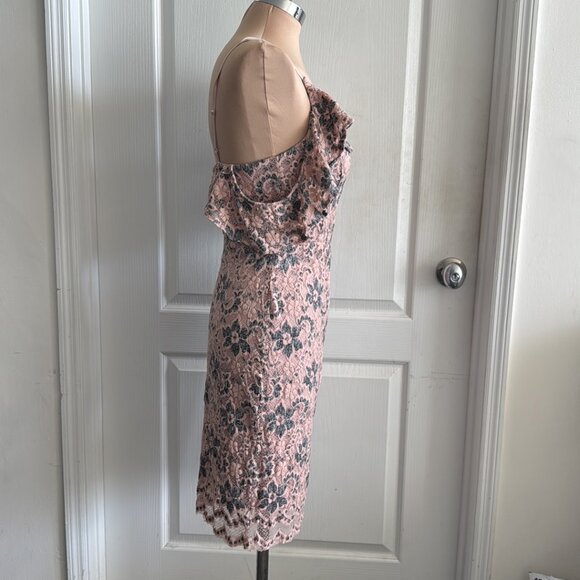 ASTR THE LABEL Pink Gret Lace Mini Dress Sz.M - Picture 3 of 16